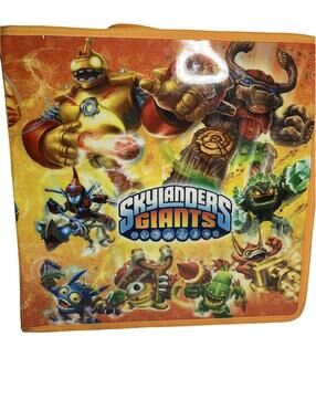 Skylanders Giants Tree Rex Blue Carry Display Case Holds 32 Figures Activision